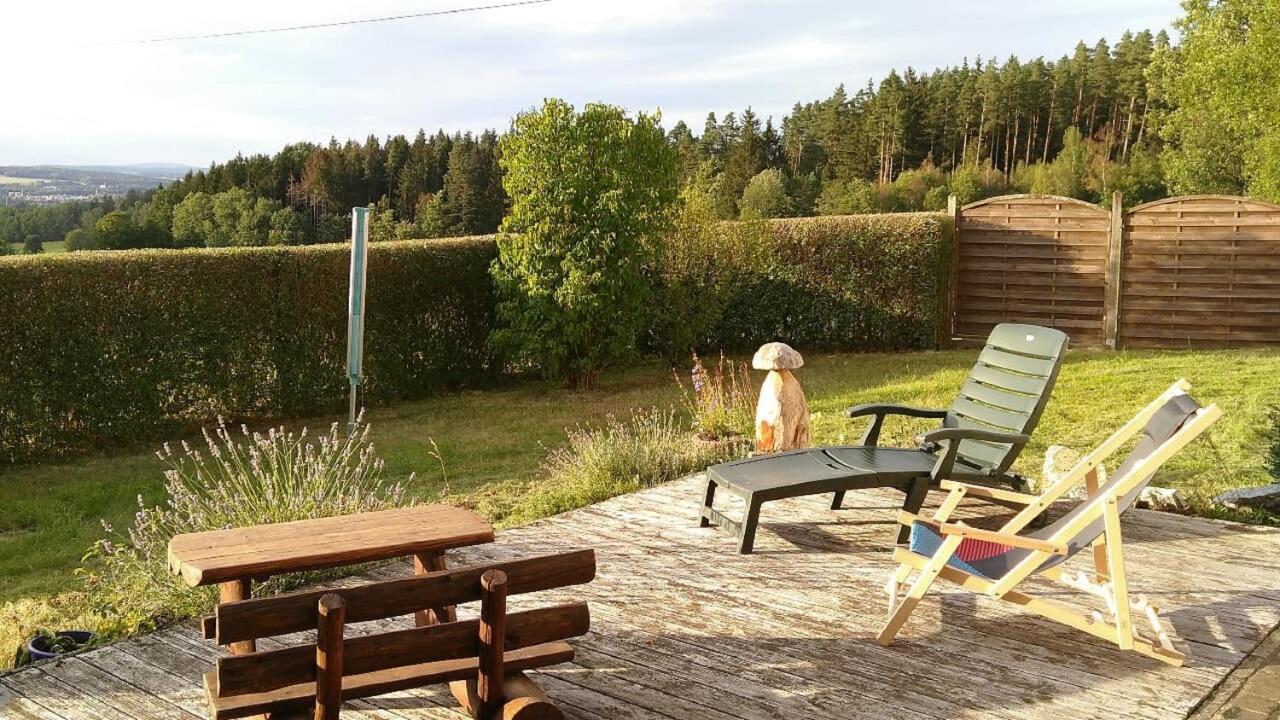 Ferienwohnung Steinwald Auslaufer Mit Blick Auf Kosseine Waldershof Exterior photo